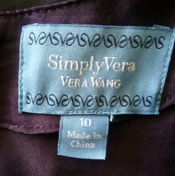 Simply Vera Wang Sz 10 Dress - Picture 5 of 5